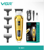 ماشین اصلاح وی جی ار مدل خط زن طلایی گارانتی طلایی