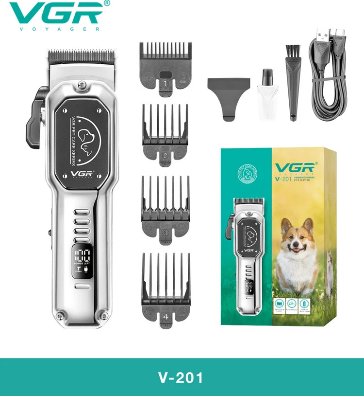 ماشین اصلاح حیوانات VGR V-201 بیصدا و حرفهای