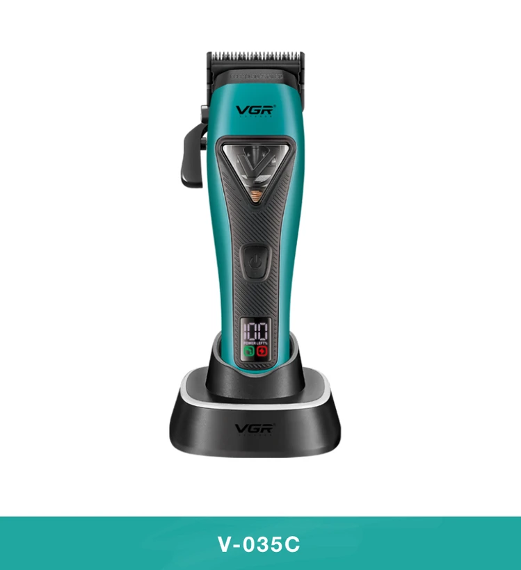VGR-V035C مجموعه کامل و حرفه ای اصلاح مو‌ 12000RPMوی حی ار